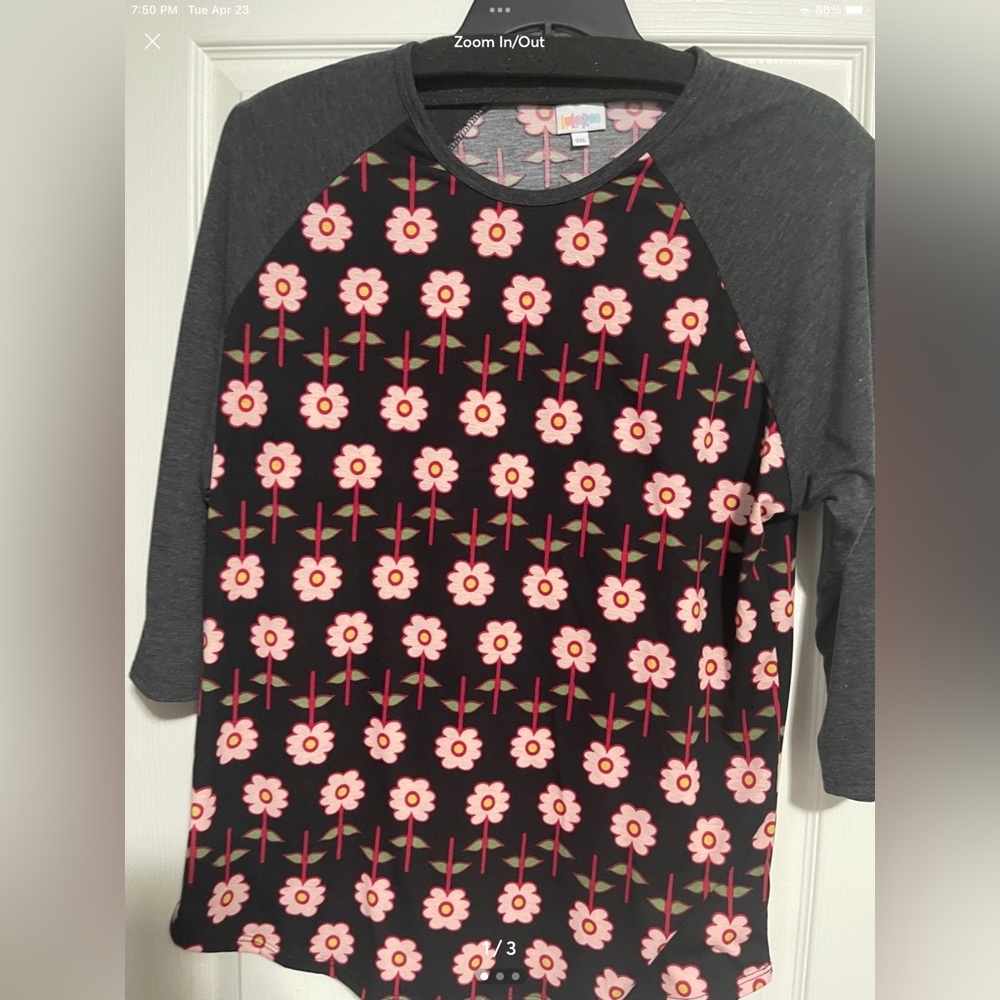 LuLaRoe Randy top size 3X